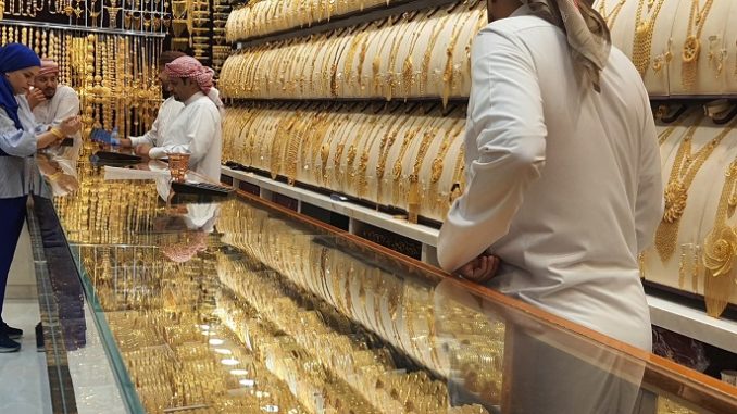 Tiệm vàng ở Dubai Ảnh NQB